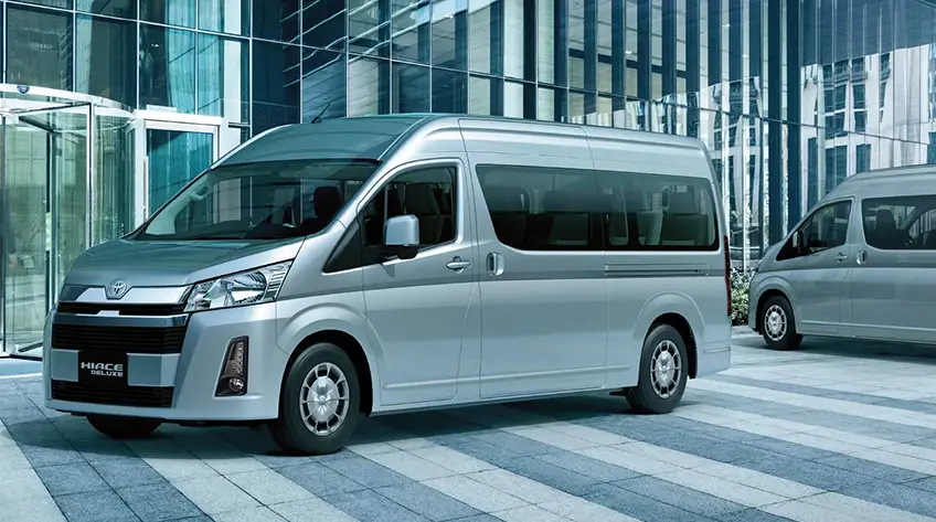 hiace deluxe exterior banner