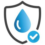 Auto Care Center 5 waterproof icon water repellent surface symbol vector 55722153