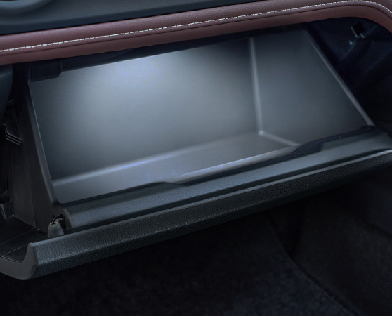 Illuminated Glove Box