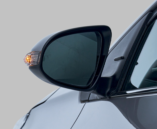 Remote Control And Auto Retractable Mirrors With Reverse Link